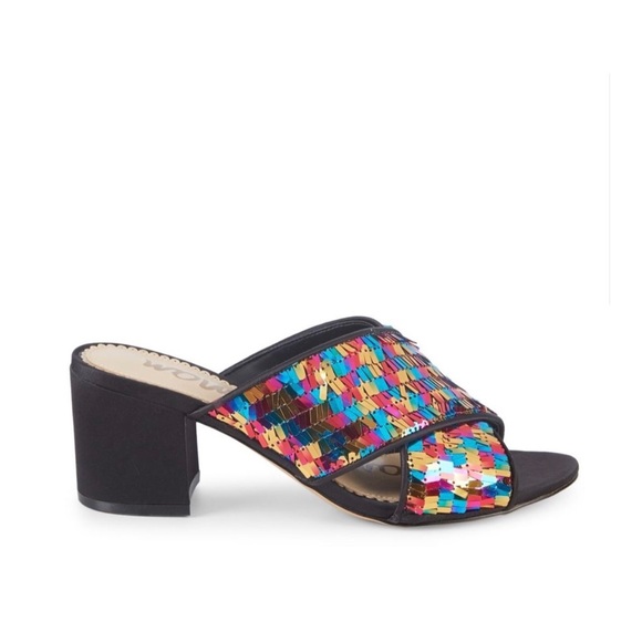 Sam Edelman Shoes - Sam Edelman Size 8 Stanley Pinata Sequin Sandal